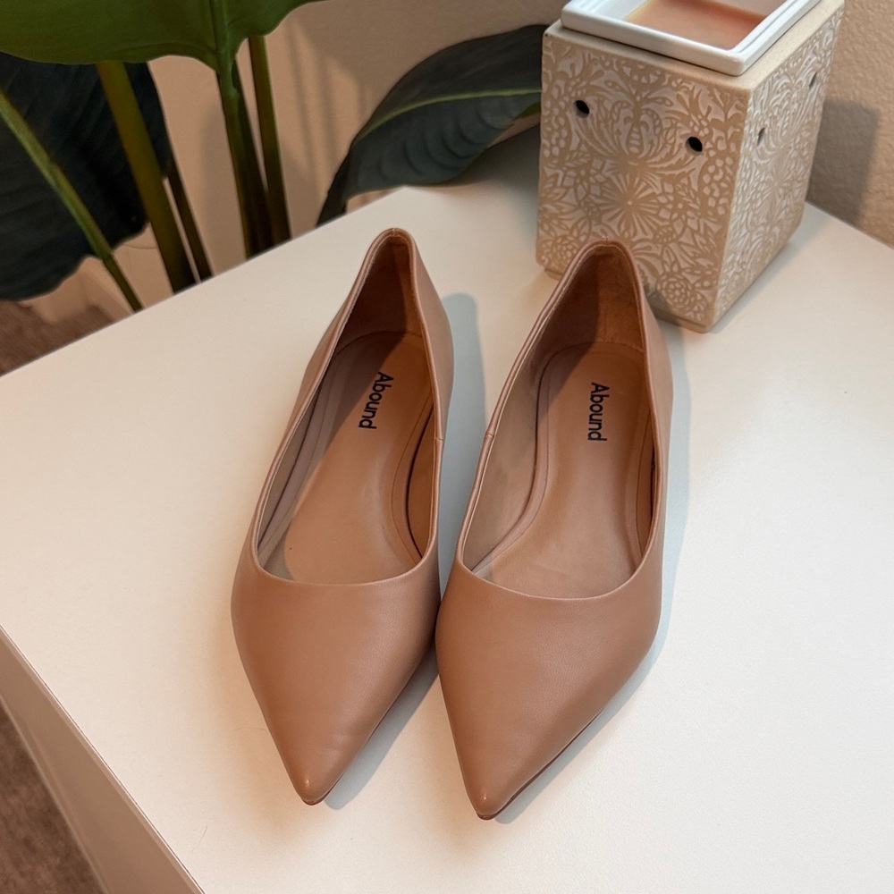 Abound Madelyn nude flat size 7.5